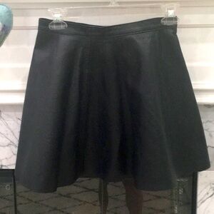 American Apparel Leather Skirt! Sz. S